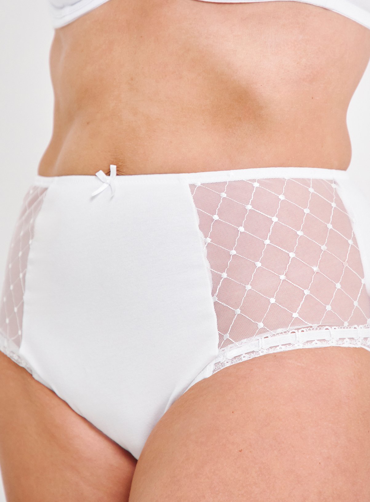 SIMPLY BE Rachel 2 Pack Everyday Full Brief All Over Embroidery 22 - Image 2 thumbnail